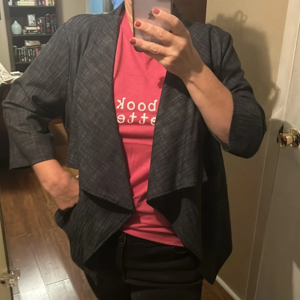 Matching two piece jeans suit - Picture 4 of 7